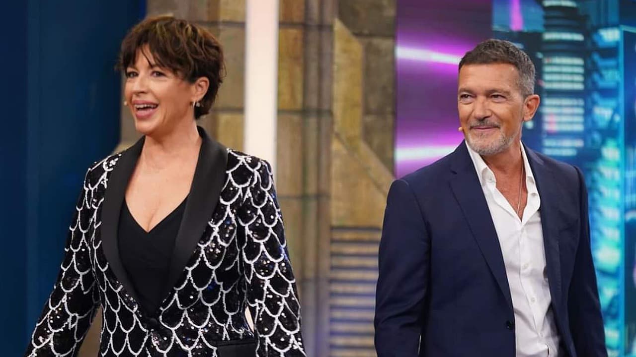 Antonio Banderas and Marta Ribera