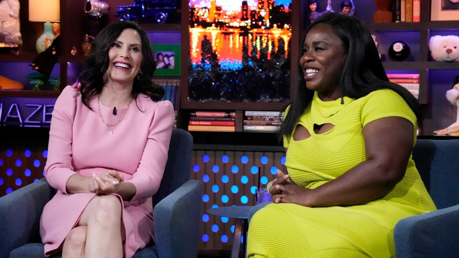 Governor Gretchen Whitmer and Uzo Aduba