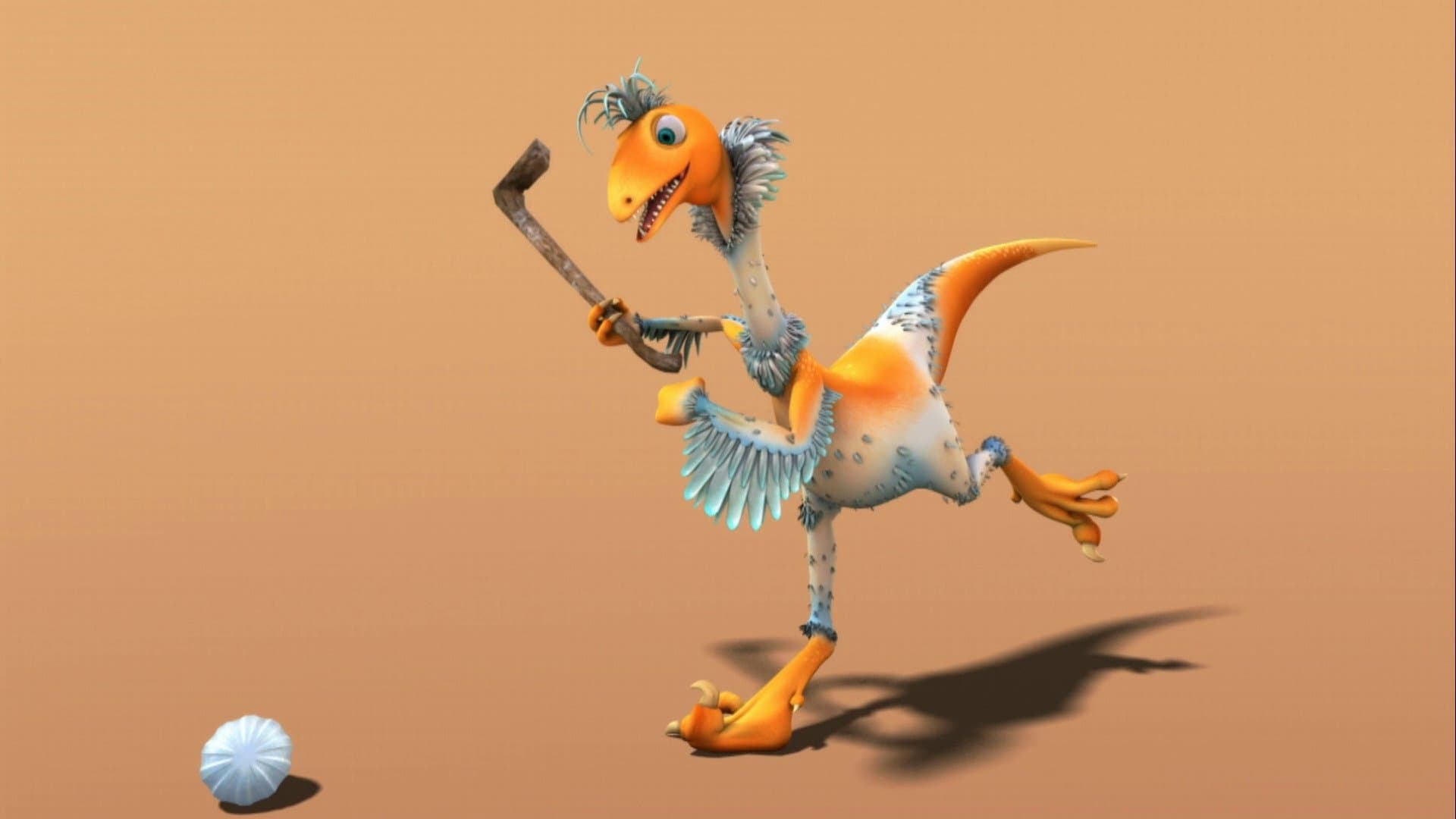 Dinosaurs in the Snow