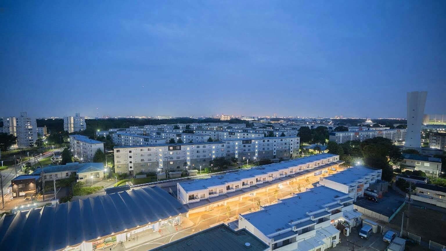 Lives Inside a Huge "Danchi" Housing Complex