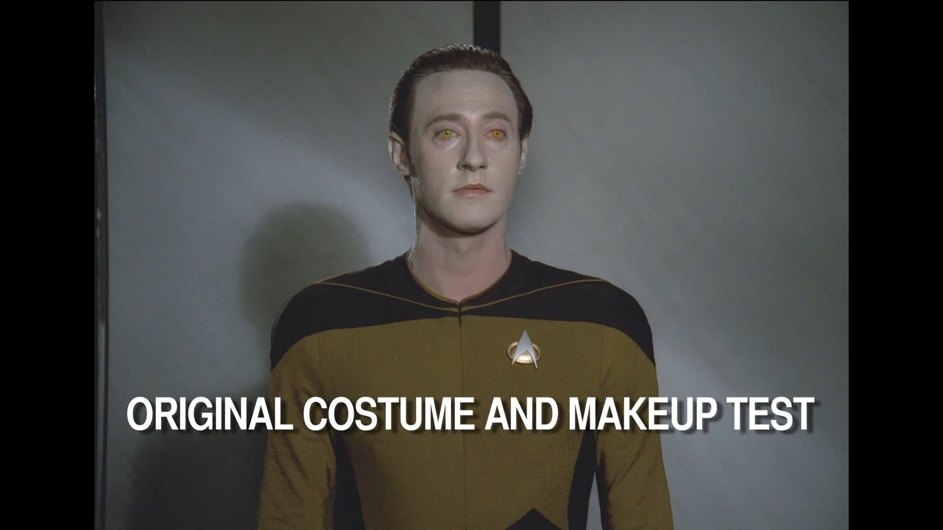 Brent Spiner Original Costume and Makeup Test