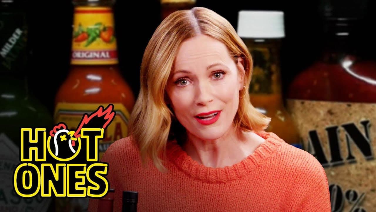 Leslie Mann Gets Revenge While Eating Spicy Wings