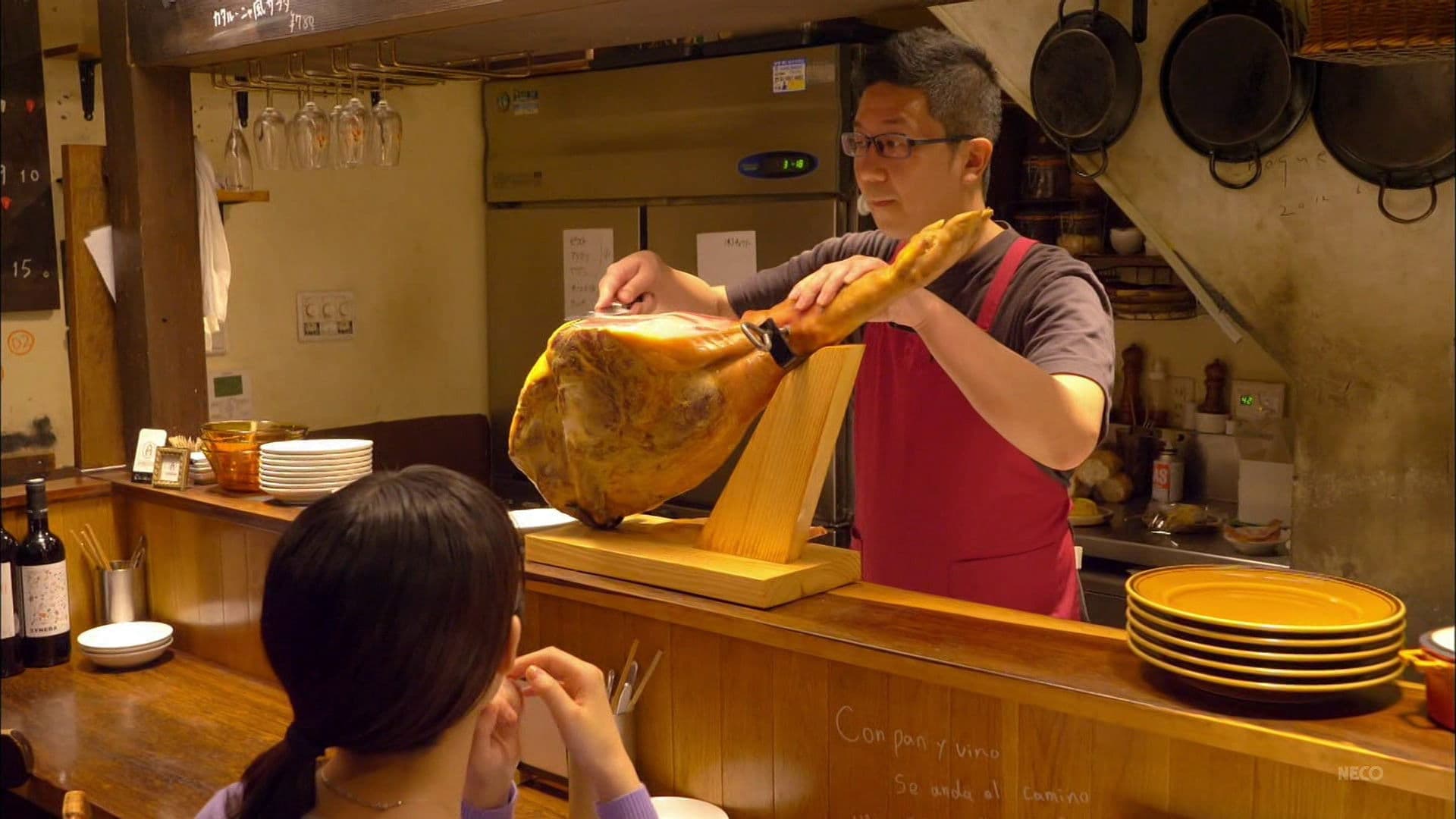A Toast at a Nice Bar
