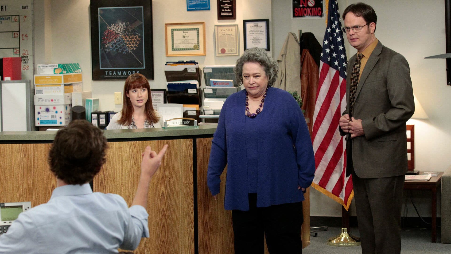 Dwight K. Schrute, (Acting) Manager