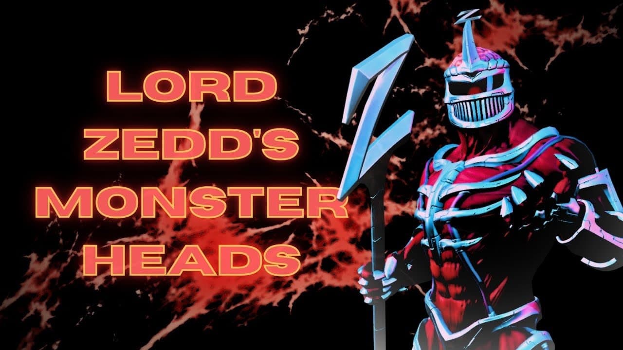 Lord Zedd's Monster Heads